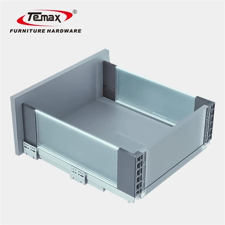 Soft Close Led Light Metal Box Drawer Slide Runner
