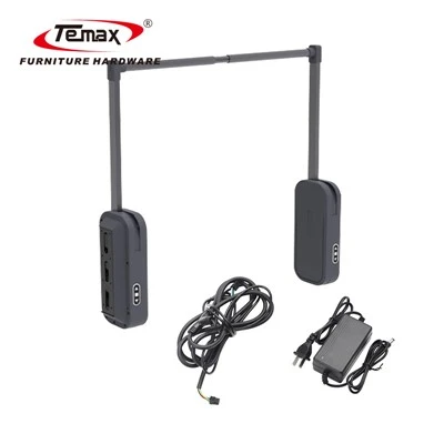 Temax drēbju skapja elektriskā paceļamā drēbju sliežu sistēma W{0}}A012D